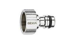 GEKA IDEAL MALE/IG MS-CR - Mosadzná, chrómovaná vsuvka s vnútorným závitom do 10 bar