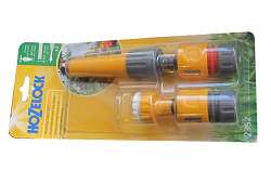 SADA SPOJOK S POSTREK. HUBIACE - 4 diely Hozelock PVC konektorov