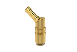 ESHM*TL-45AB - S uhlovým tŕňom 45° s ventilom pre štandardné hadice