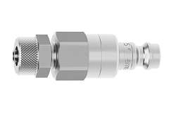 VSUVKA ESME*SQAB - Nerezová vsuvka DN 5 s ventilom, Push-On tŕň