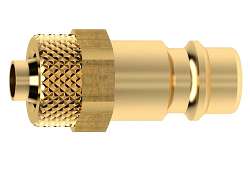 STANDARD MALE SQ - Rýchlospojková vsuvka Push-On DN 7,2 s maticou