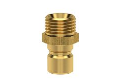 ESD*NA - Vsuvka Dn 9 s priamym vonkajším závitom bez ventilu