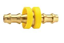 LOCK-ON DABL-SPOJKA - Mosadzná nástrčná spojka