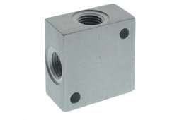 6040 - ROZDEĽOVACIA KRÍŽOVÁ KOCKA - Kocka s vnútorným závitom (4x IG)