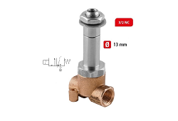 02F 3/2 NC - SOLENOID PRE KVAPALINY - NC - normálne zatvorený, priem. 13 mm, 40 bar/60-510L/hod.