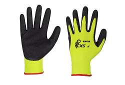 RUKAVICA CXS WAYNA - 100% polyester, máčané v latexe, EN 420, EN 388