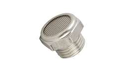 62540 - TLMIČ HLUKU SS-316L - Závit BSPP, nerezový s filtráciou 70 μm, 73 dB*6 bar (-20/300°C)
